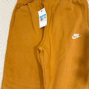 Nike Men's Orange Sweatpants